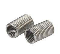Insert de réparation de filetage, 10 pièces M12 X 1,75 x 1D ~ 5D 304 inserts de fil en acier inoxydable(M12x1.75x1.75D)