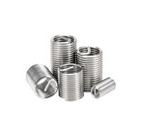 Insert de réparation de filetage de douille à vis, 10 pièces, 1/2 - 13 1D-3D, a inoxydable 304, Inserts d'hélicoptère(2.5D)
