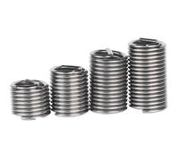 Insert de réparation de filetage, Inserts de réparation filetage métallique, paquet 100 en acier inoxydable 304 hélicoïdal M2-M5
