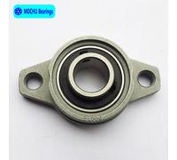 Insert De Roulement Kirksite, Support D'arbre De Roulement, Roulements Montés En Alliage De Zinc, Logement De Bloc D'oreiller, Rouleau Sphblades, Kfl001, 12mm, 4 Pièces ""Nipseyteko