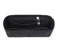 Insert de sac à main avec plusieurs compartiments pour sacs à bandoulière souples solution de rangement de maquillage de voyage