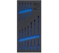 INSERT DE SERVANTE 1/3 BGS TECHNIC JEU DE 12 CLES MIXTES 6 à 22 VIDE