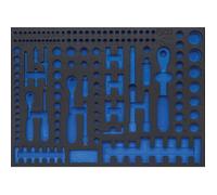 Insert de servante - BGS TECHNIC - Vide - Mousse robuste - 567x408x32 mm - Compatible avec BGS 4036