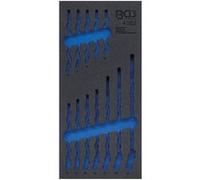 insert de servante vide 1/3 bgs technic jeu de 12 cles mixtes 6 a 22 - Bgs Technic G