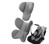 Insert de siège auto pour bébé - Supports de corps pour bébés nouveau-nés | Support de tête et de corps pour siège auto - Coussin de siège de tête et cou | Appui-tête pour sièges auto, poussette,