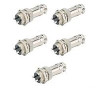 Insert de siège d'aviation GX16 compatible avec les assemblages GX16 standard utilisés dans les modules d'acquisition et de contrôle de données (2P)