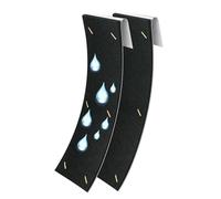 Insert de silencieux de gouttière, rumin téléchargement du silencieux de coup de bruit | 2 Paquets d'orgateurs de tranchées de drain extérieurs, bruit de bruit de jarretière,