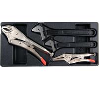 Insert de tiroir 385x175x41mm avec pinces et clés à molette