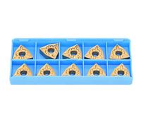 Insert de tournage de tour CNC, lame en carbure monobloc, outil de coupe de haute précision et durable par LF9018 pour le traitement des métaux des matériaux en alliage d'acier,