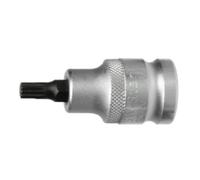 Insert de tournevis en acier SW 1/2" denture intérieure multiple M12 x 53 mm