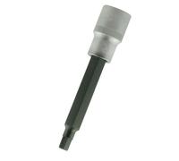 Insert de tournevis en acier SW 1/2" hexagonal intérieur SW 10 x 100 mm