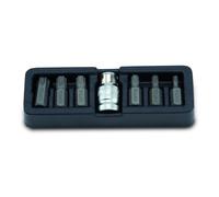 Insert de tournevis hexagonal TORX TOPTUL Adapter 1/2 poucesx10 6 pièce T25 T40 T45 T55