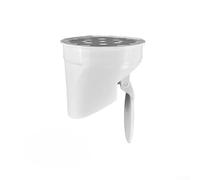 Insert de tuyau de vidange de sol pour les systèmes d'égout conçus pour bloquer la migration tout en permettant un débit de drainage ininterrompu (50 mm)