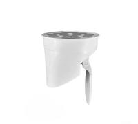 Insert de tuyau de vidange de sol pour les systèmes d'égout conçus pour bloquer la migration tout en permettant un débit de drainage ininterrompu (75 mm)