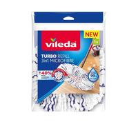 Insert de vadrouille rotatif en microfibre Vileda Turbo 3en1