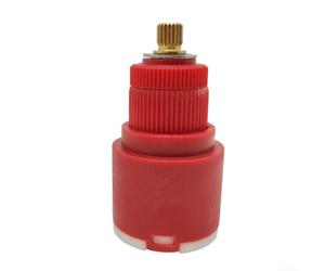 Insert de valve thermostatique de 35 mm pour robinets d'eau chaude et froide, fonction marche avant, rotation lisse en plastique et céramique, durable et résistant à l'usure