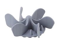 Insert des Bols de Chiens de mangeoire Lent | Faisseur Lent en Silicone coupé en Silicone avec de Fortes ventouses | Les Motifs en Spirale réduisent la frénésie Alimentaire pour