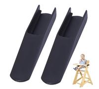 Insert des jambes en hauteur de chair en haut - Ensemble d'extension de sécurité, chaise antidérapante Protecteur des pieds, baby-tout-petit accessoire de chaise haute pour la salle à manger de la sal