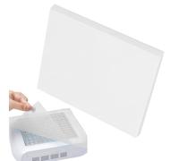 Insert d'extracteur de poussière à ongles : disque de recharge de filtre, coussin de ventilation de salon | Couche de piège en papier, grille de machine à vide, couvercle de ventilateur de nettoyage
