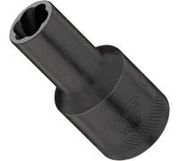 Insert d'extraction de rainure en spirale ∙ V2402 ∙ carré creux 1/2 pouce (12,5 mm) ∙ profil d'extracteur de vis extérieur ∙ SW 11 mm