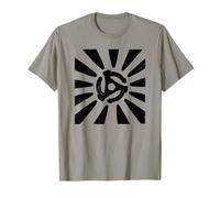 Insert Disque 45 TR/Min Sunburst Music Lover T-Shirt