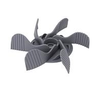 Insert du Bol de Chiens de mangeoire Lent | 19 sous-Tasses et Conception réglable | Silicone de qualité Alimentaire pour Bols réguliers/surélevés | Réduit Les problèmes de