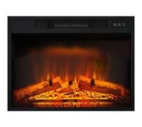 Chemin’Arte Insert Électrique à Encastrer Effet Flammes LEDs Oxford - 2000W - Conçu en France - 61 x 20 x 45 cm - Garanti 2 Ans