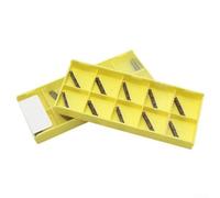 Insert en carbure pour outils de rainurage et de tournage de tour CNC, compatible avec les modèles MGMN150-G/MGMN200-G/MGMN300-M LF6018, lot de 10 pièces pour acier et teinture (MGMN200-T LF6018)