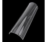 Insert en forme de U pour rouleau de gâteau en acrylique transparent de 30 cm pour la cuisson de desserts moyens à grands (9,5 cm)