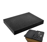 Insert en mousse amovible, feuilles d'insertion en mousse, mousse PU Pluck-Pick avec haute densité, voyage d'affaires, organisation de protection pour les voyages, inserts en mousse pour outils