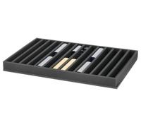 Insert en mousse Feldherr pour modélisme ferroviaire - Échelle H0e - 14 compartiments pour rangement vertical de locomotives, wagons, véhicules - 570 x 370 x 50 mm - transport et rangement - JV050A008