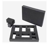 Insert En Mousse Pick Pluck, 1 Pièce De Mousse Prédécoupée For Boîte À Outils, For Étui Rigide Et Flight Case, Mousses Prédécoupées For Ombres(L 250mm x W 200mm,Thickness 40mm)