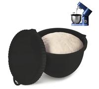 Insert en silicone avec couvercle pour bol mélangeur 4,8 l / 5 Qt - Insert de bol pour blender - Idéal pour la pâte, la pâte à gâteau et les biscuits, passe au lave-vaisselle et au congélateur