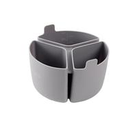 Insert en silicone étanche pour mijoteuse - 3 sections - Revêtement anti-adhésif - Facile à nettoyer - Pour cuisiner - Séparateur de cuiseur à riz avec poignée