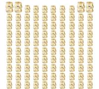 Insert fileté moleté en laiton, Écrous filetés moletés en laiton thermofusibles for imprimante 3D M2 à M6, plusieurs tailles, lot de(Twill Knurled(100Pcs,M2xL2xOD3.2)