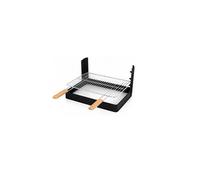 Grilloir en fonte encastrable - Somagic - 48,5 x 34 cm - Charbon - 10 personnes