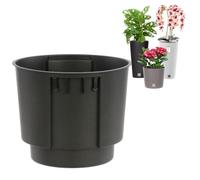 Insert interchangeable - Pot rond - Noir - Diamètre : 28 cm - Hauteur : 25 cm - 15 l - Avec poignées pour le pot Prosperplast H de 27 cm et hauteur de 57 cm - Pour l'extérieur et l'intérieur -