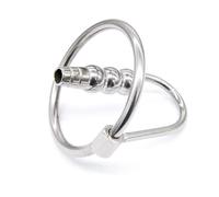 Insert jouet urétral son en acier inoxydable plug pénien avec multi - perles lisse urétral expander sex toys Prostate Massager Senior trainer