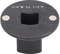 Insert Low Profile Impact Socket Adapter Drive Reducing High Strength Metal for Tight Spaces 3/4in M-1/in 2F