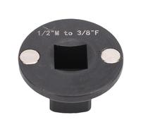 Insert Low Profile Impact Socket Adapter, Metal, Haute Résistance, Compatible Outils à Chocs et Manuels - Design Compact, Magnétique Sécurisé, Idéal Espaces Restreints (1/2"M-3/8"F)