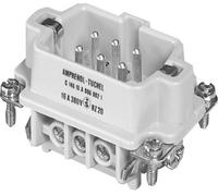 Insert mâle Nombre total de pôles 6 + PE Amphenol C146 10A006 002 1-1 Heavy/mate® C146 1 pc(s)
