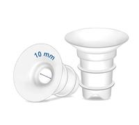 Insert Maymom 10 mm compatible avec Spectra, Medele 24 mm, Momcozye S9 Pro/S12 Pro, coupe Willow. Compatible avec Medele Freestyle, Harmony, pour réduire 24 mm à 10 mm. 2 pcs.