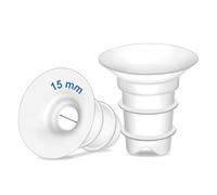 Insert Maymom 15 mm compatible avec Spectra, Medele 24 mm, Momcozy S9 Pro/S12 Pro, coupe Willow. Compatible avec Medele Freestyle, Harmony, pour réduire 24 mm à 15 mm. 2 pcs.