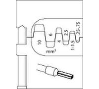 Insert modulaire Gedore pour embouts de 0,25-10mm 8140-06