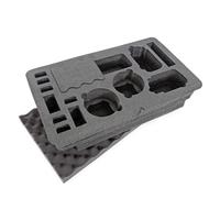 Insert mousse personnalisé Nanuk 2 Bodies Dslr Gris 521x287x191 mm