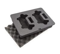 Insert mousse personnalisé Nanuk 2 Playstation 5 Controller Gris 339x234x97 mm