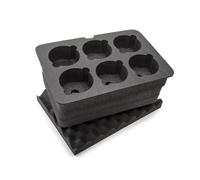 Nanuk Insert en mousse personnalisé (918) pour 6 lentilles