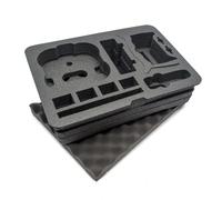Insert mousse personnalisé Nanuk 925 Dji Avata Noir 432x300x163 mm