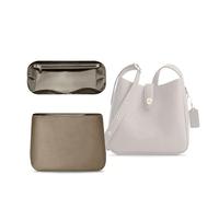 Insert Organisateur pour Sac à bandoulière Coach Hadley, Pochette de Rangement en Nylon(Zipper Style,S)