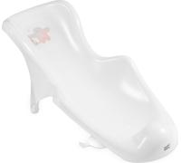 Hylat Baby Transat bain bébé - aide précieuse pour le bain des nourrissons et des bébés de la naissance à environ 6 mois, Couleur:blanc, Motif:Friends